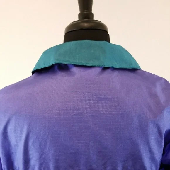 Sierra Designs Long Sleeve Pullover Windbreaker Mens Medium Drawstring Rain Coat - Picture 8 of 9